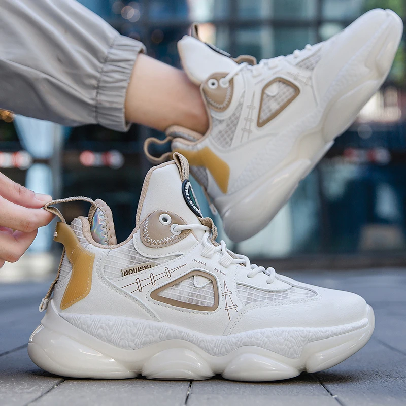 High Quality Brand Casual Sneakers Men Fashion White Classic Men Sneakers Outdoor Hot Sale Casual Sports Shoes Men Breathable