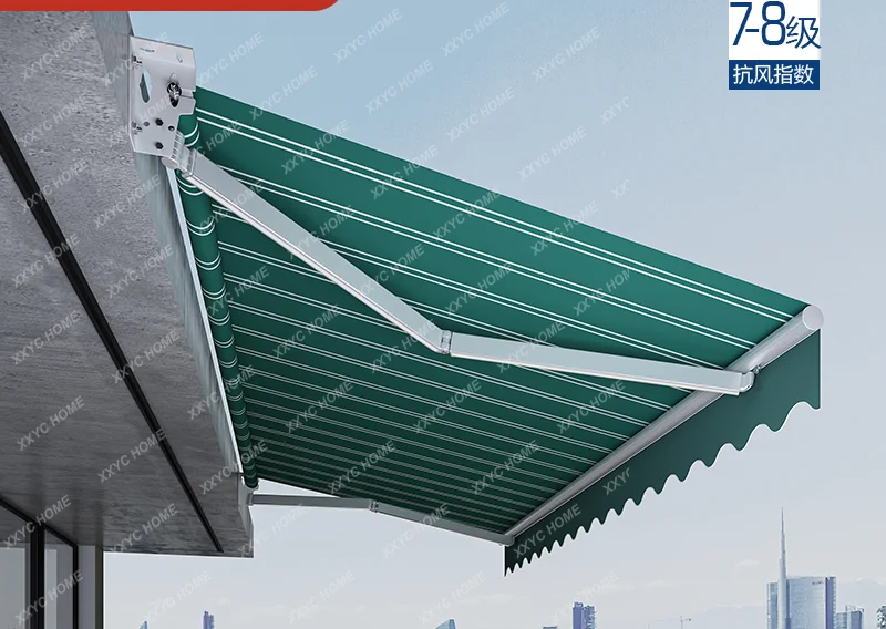 Навесной Выдвижной навес из алюминиевого сплава внешний Фотофон для дома