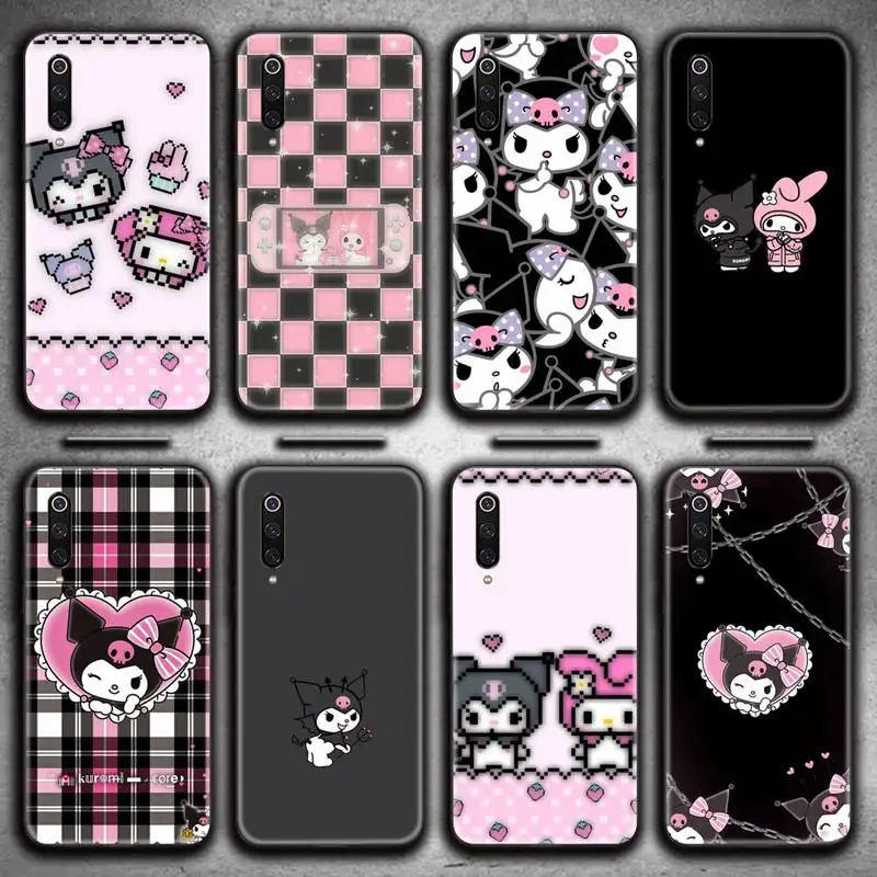 

Japan Art Cute Kuromi Phone Case for Xiaomi Mi Note 10 Lite Mi 9T Pro xiaomi 10 CC9 9SE