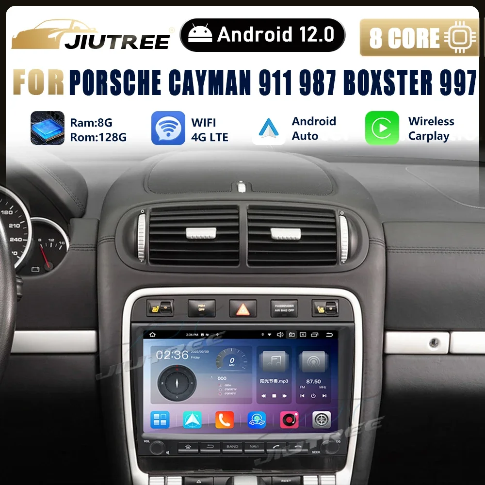 Для Porsche Cayman 911 987 Boxster 997 PCCM Android авто радио DIY мультимедийный стерео аудио GPS плеер