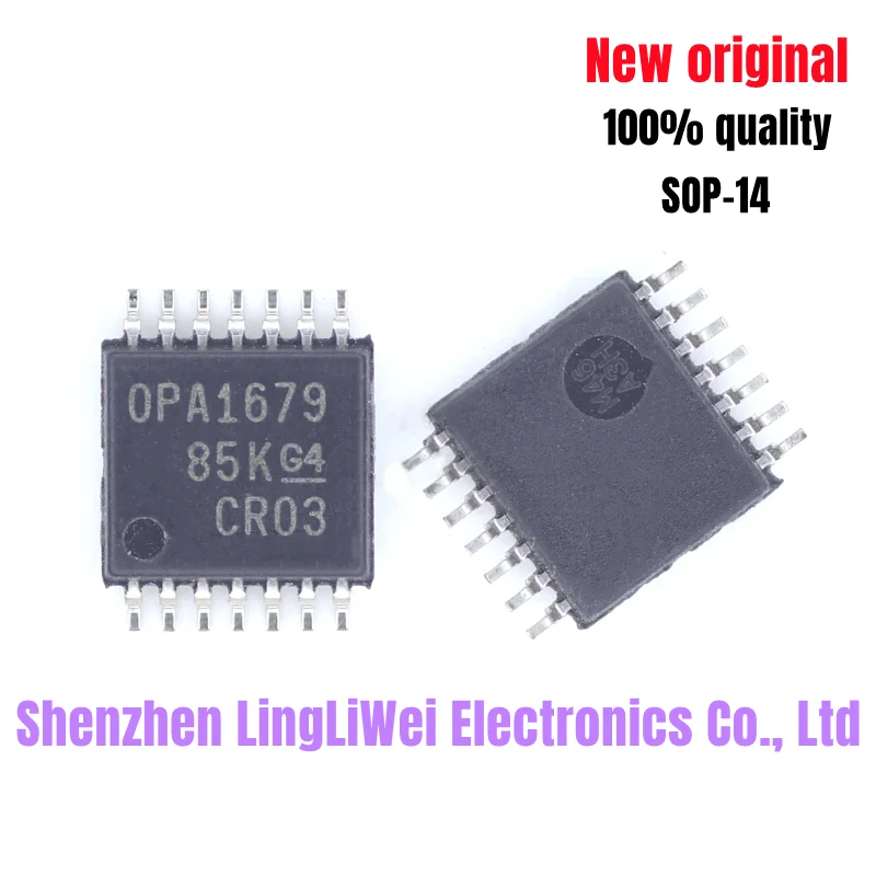 

(5-10piece)100% New OPA1679IPWR OPA1679 sop-14 Chipset