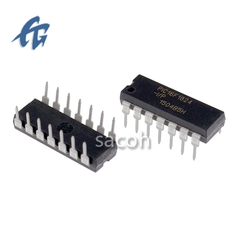 

(SACOH IC Microcontroller) PIC16F1824-I/P 2PCS 100% Brand New Original In Stock