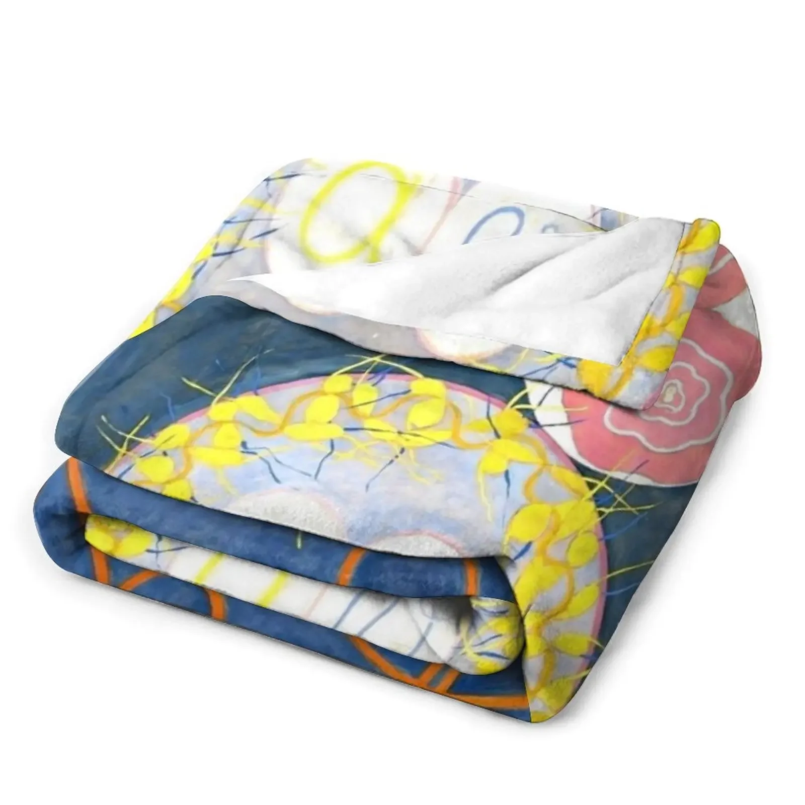 Hilma af Klint The Ten Largest No. 01 Детство Группа IV Декоративное одеяло Роскошные мягкие