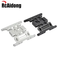rcaidong aluminum alloy bottom base mount middle center skid plate for axial scx10 90034 90035 rc crawler car upgrade parts