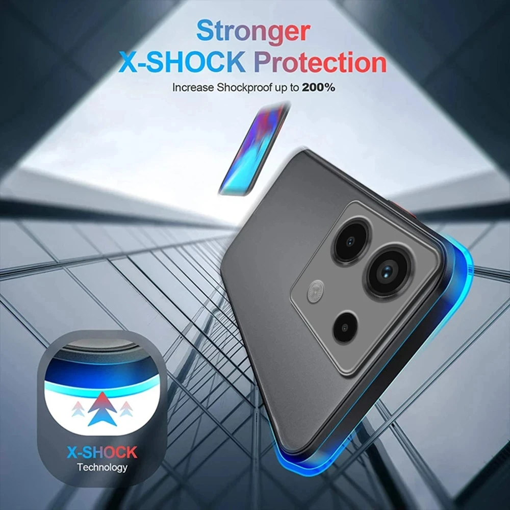 Фото Противоударный матовый чехол-броня для Xiaomi Redmi Note 14 Pro Plus / Redmi Note 14 Pro+ 5G, силиконовый мягкий бампер-накладка №3