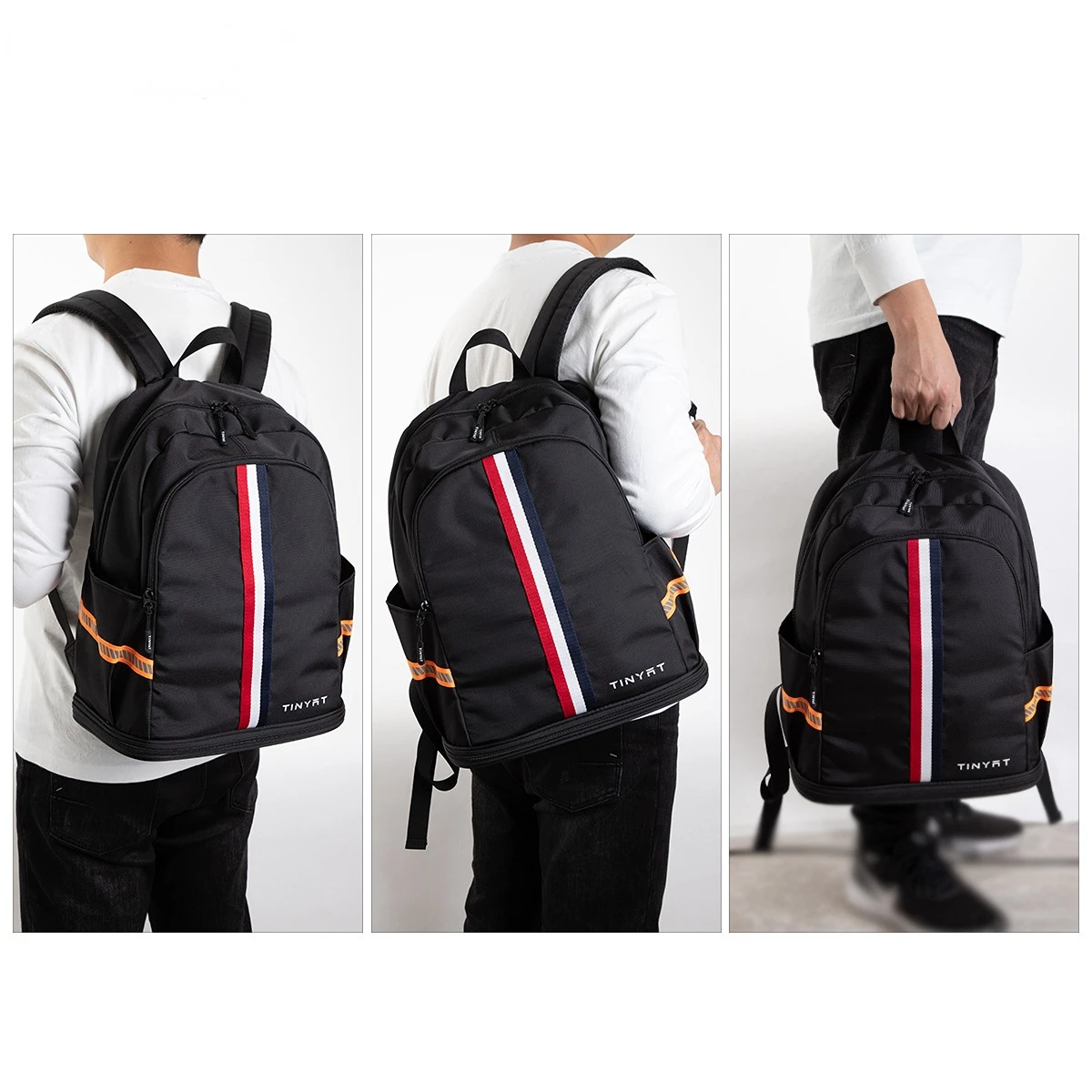 

2022 new men's backpack outdoor travel folding backpack fashion large capacity leisure schoolbag