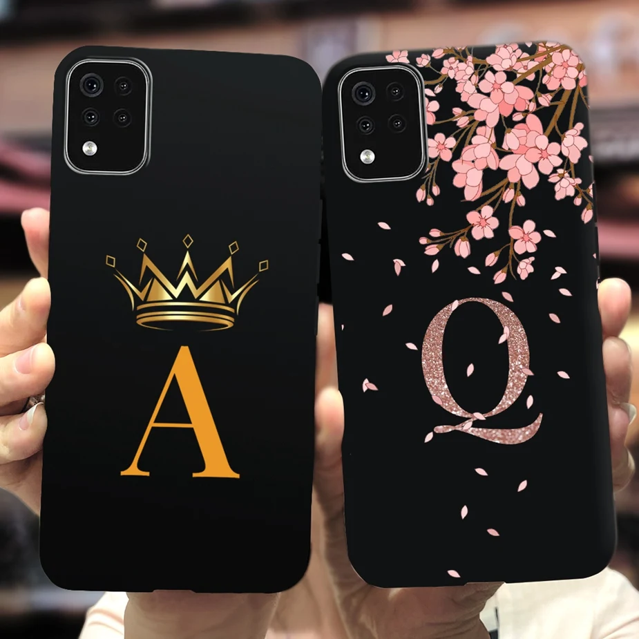 Чехол для LG K42 чехол LM-K420, милая Обложка с надписью Crown, мягкая Противоударная задняя крышка из ТПУ для LG K42 K 42 LGK42