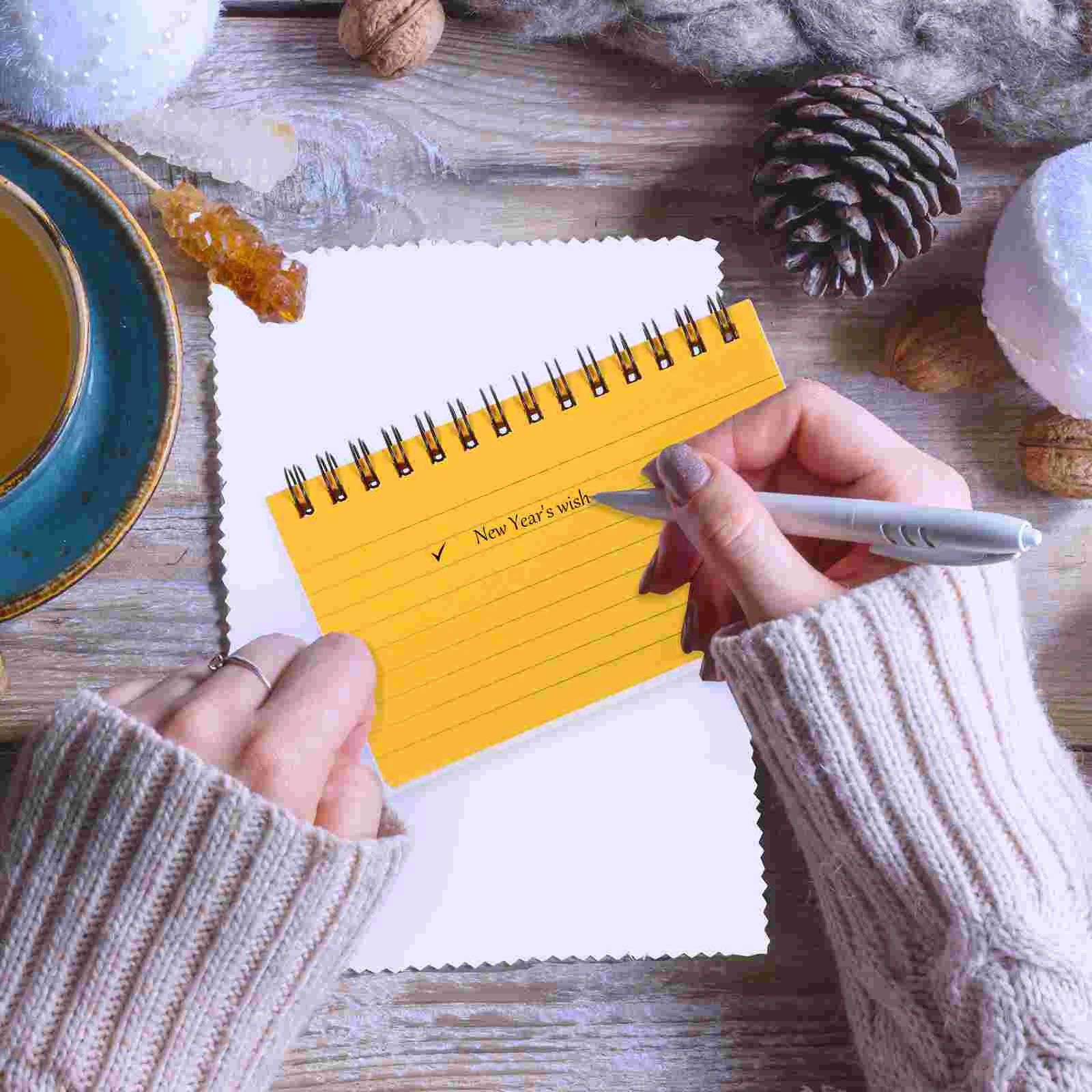 5 шт. блокнот с флэш-картой на подкладке указатель учебы памяти маленькие