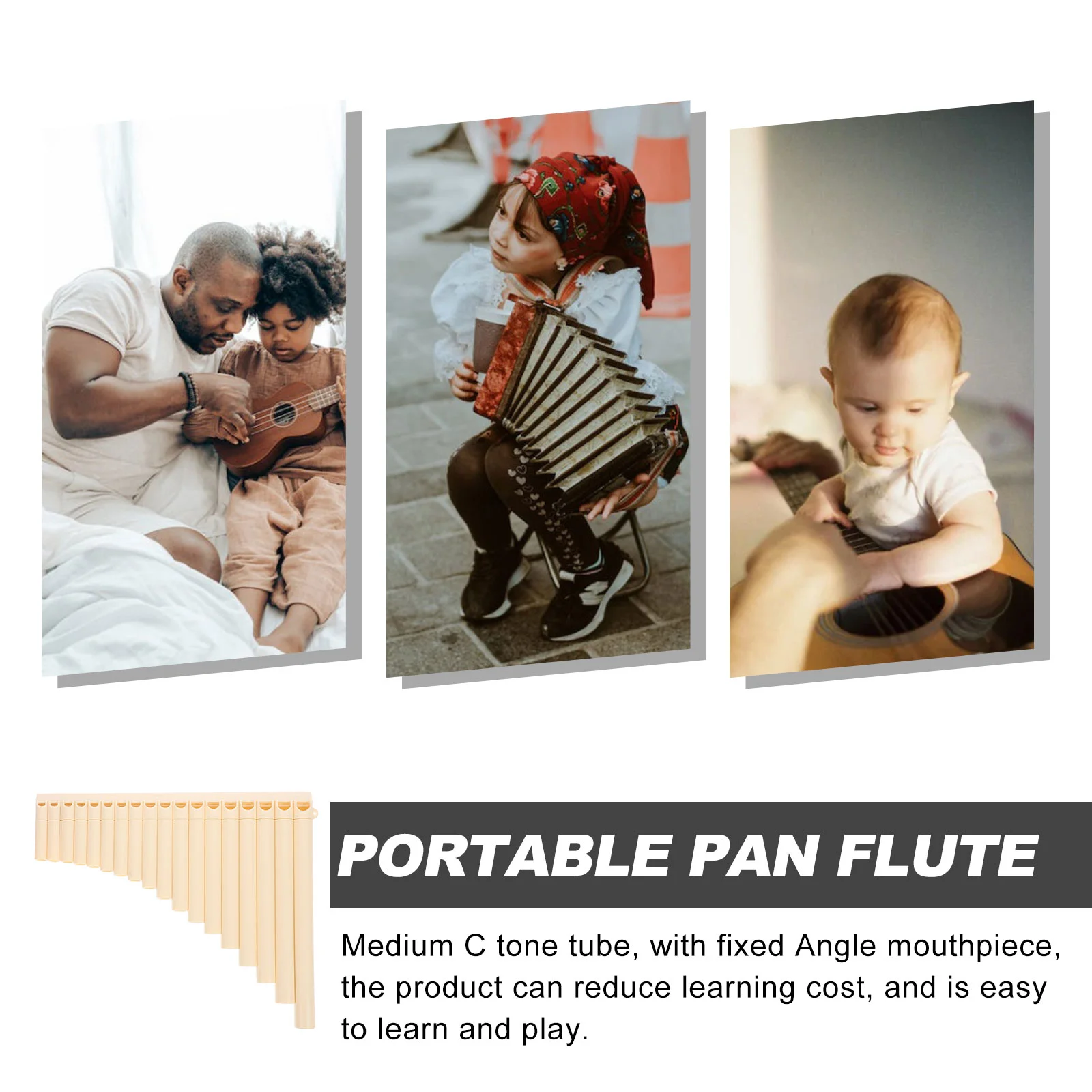 18 трубок канавки трубы музыкальный инструмент подарок труб Panpipe школа начинающих