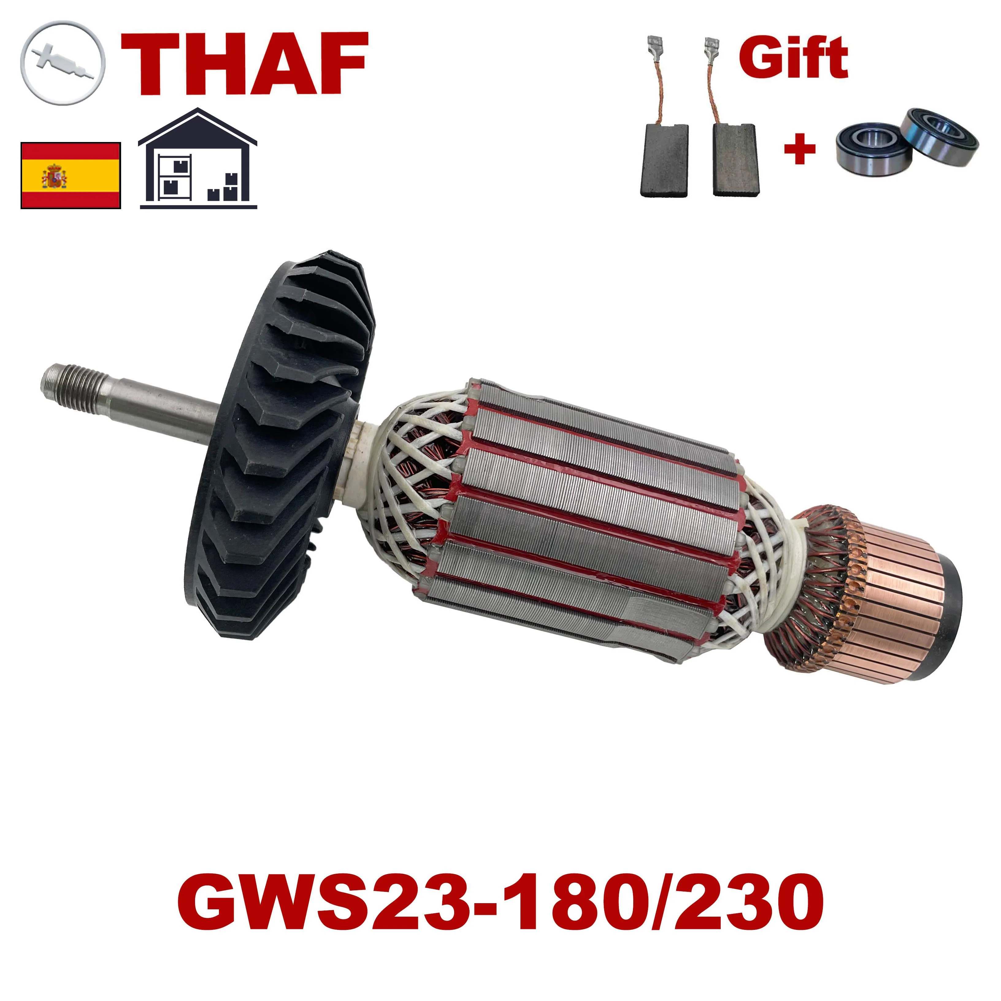 AC220V-240V Якорь ротор статор замена для BOSCH УГЛОВАЯ ШЛИФМАШИНА GWS23-180 GWS23-230 |