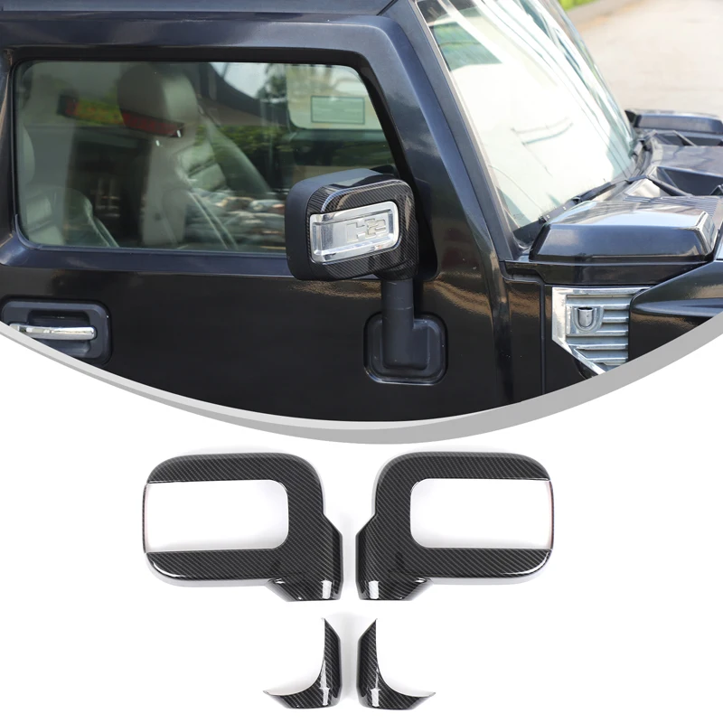 

Для Hummer H2 2003-2009 ABS черный/серебристый автомобильный чехол для наружного зеркала, защитная накладка для зеркала, наклейка, автомобильные аксессуары