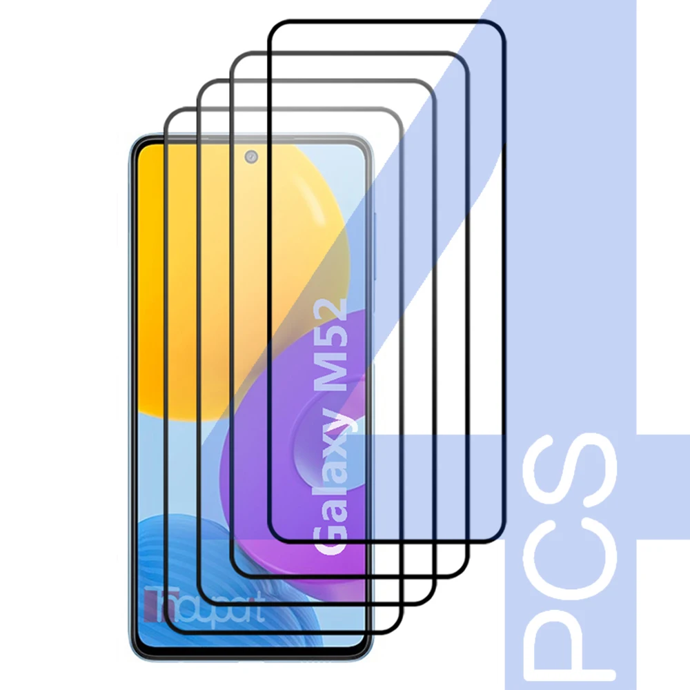 Пленка для Samsung Galaxy M52 закаленное стекло защита от царапин защитная пленка экрана