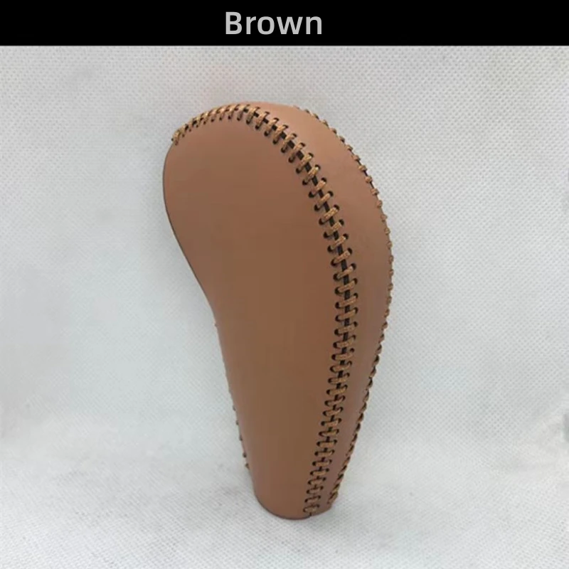 Крышка рычага переключения передач для старого Porsche Cayenne 2004-2009, Воловья кожа, ручная вышивка, крышка ручки переключения передач зарисовки старого выборга