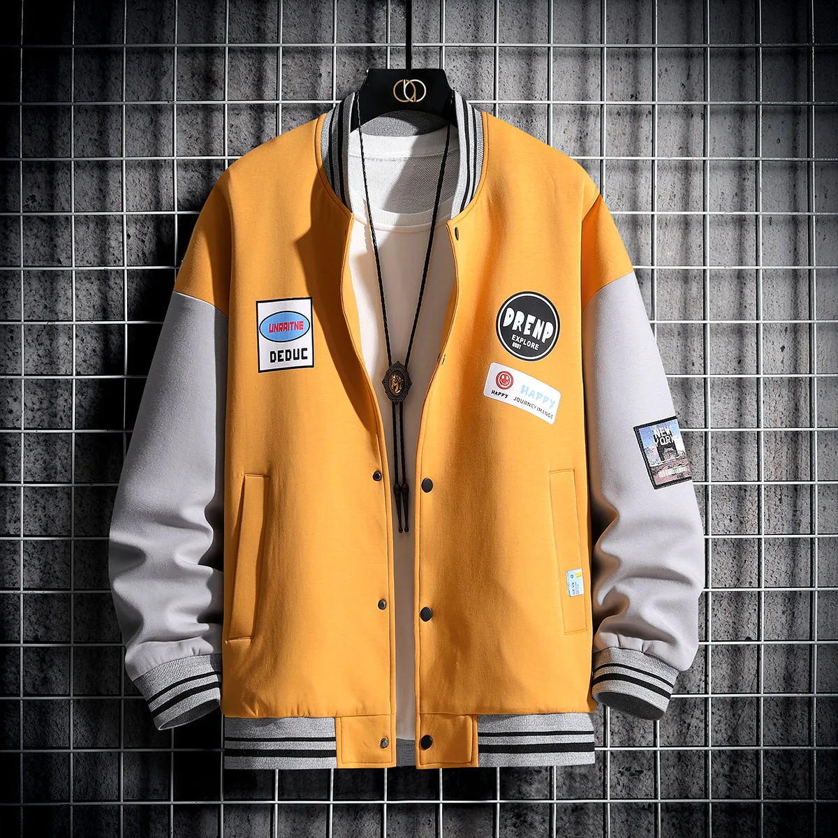 

2022 New Street Jacket Women Embroidery Baseball Uniform Spring Autumn Vintage Punk Korean Loose Couple Bomber Jacket Men