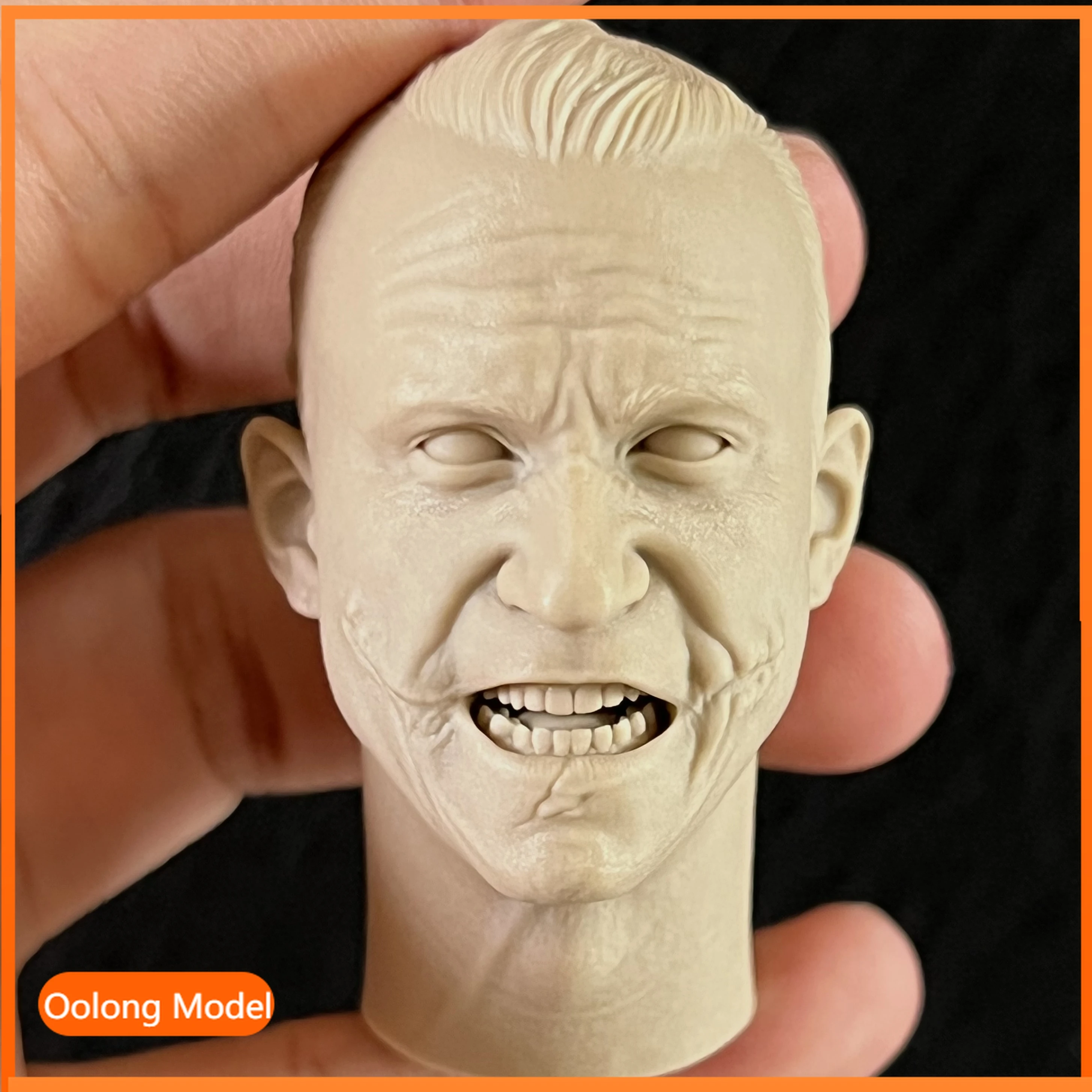 

Неокрашенная голова 1/6 голова 1/6 белая форма свирепый леденец