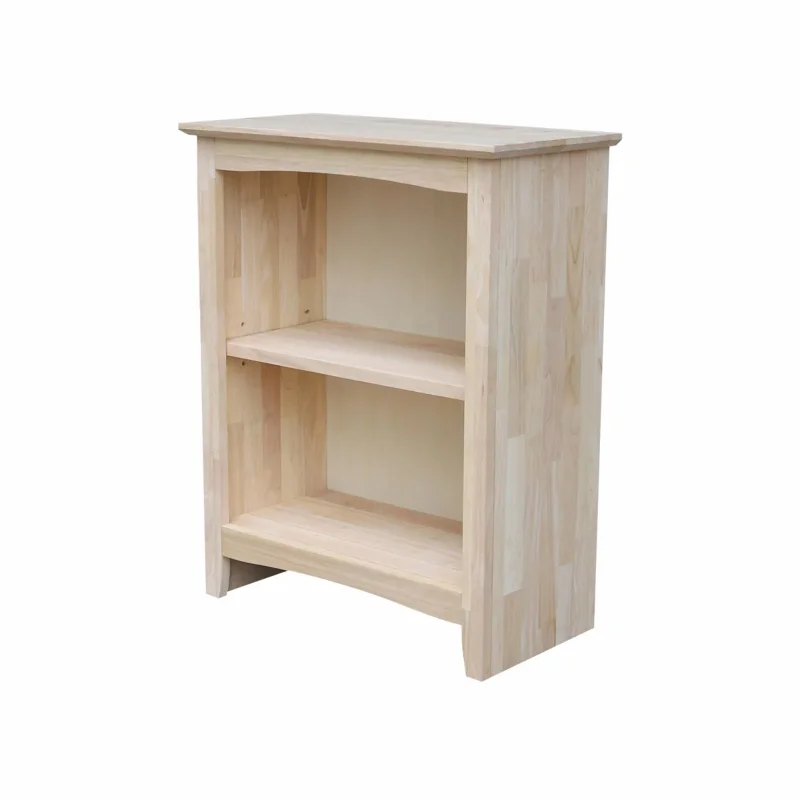

International Concepts Shaker 30 in. H x 24 in. W Bookcase - Unfinished