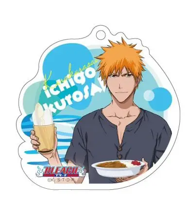 Кукла в виде фигурки героев аниме Kurosaki Ichigo Inoue Orihime Ishida Uryuu Abarai Renji акриловый брелок