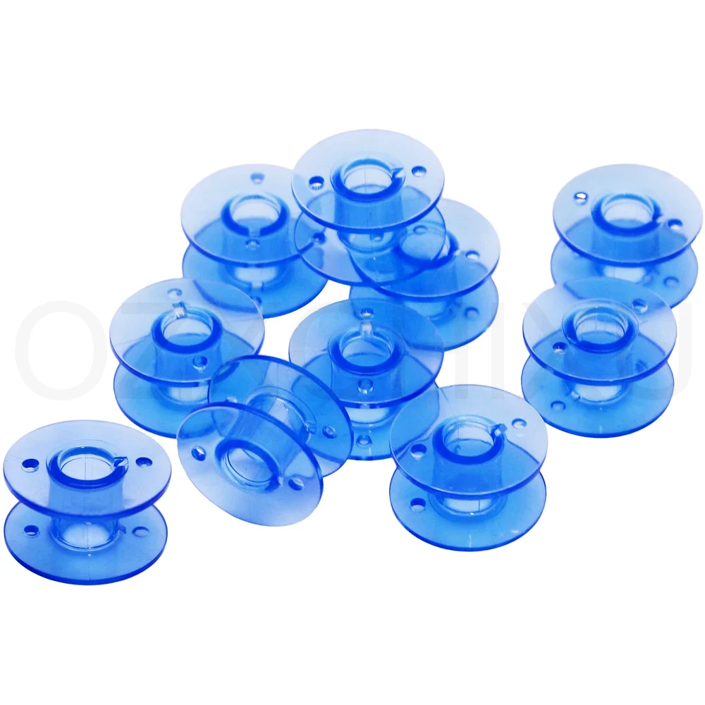 10 шт. пластиковые шпули класс 15 (размер а) 2518P для швейных машин Brother Babylock синего