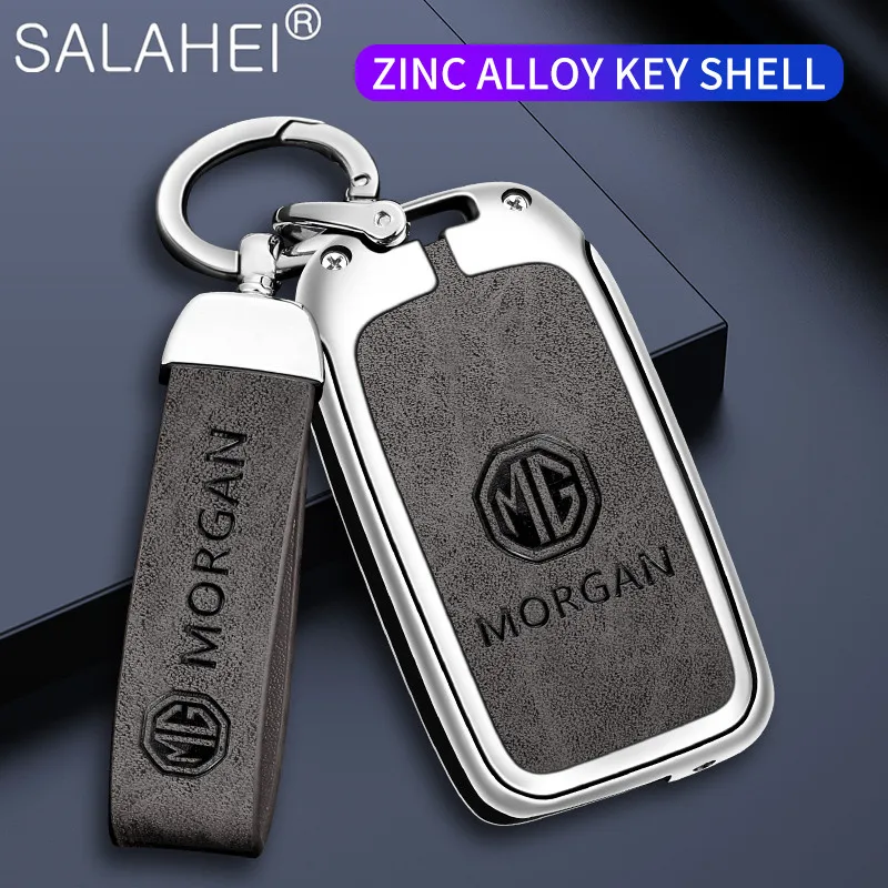 

Zinc Alloy Car Remote Key Cover Case Bag Protector Shell Fob For MG ZS MG5 MG6 MG7 EMG6 I6 EV EZS HS EHS Keychain Accessories