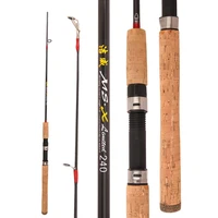 1 8m2 1m2 4m casting spinning fishing pole m power 2 section carbon baitcasting pesca lure fihing rod wooden handle a504