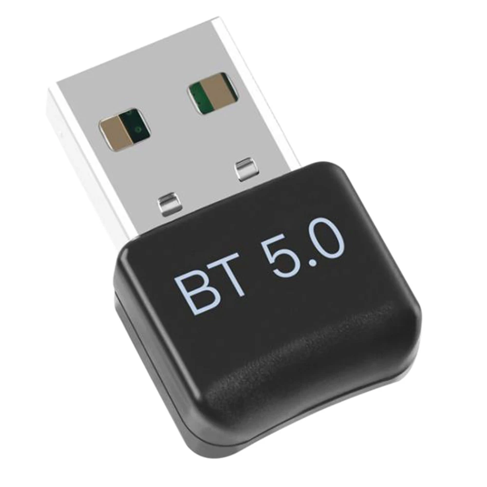 

Адаптер Bluetooth 5,0 Dongle, USB беспроводной приемник-передатчик Bluetooth с поддержкой Windows 7/8/10 (32-разрядный и 64-разрядный)
