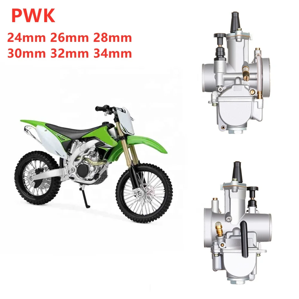 

Top 1 seller - Carburetor PWK24 26 28 30 32 34 24mm 26mm 28mm 30mm 32mm 34mm For Keihin OKO Racing Motorcycle