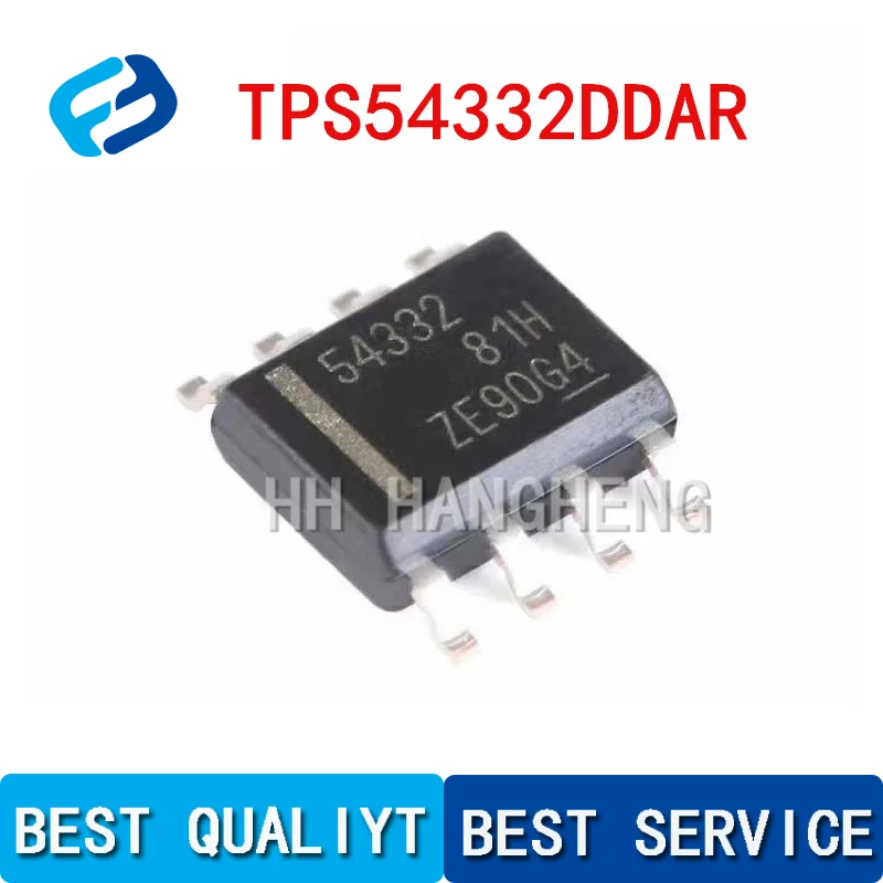 10 шт./лот TPS54332 TPS54332DDAR TPS54332DDA 54332 SOP-8 3.5A, 28V, 1MHz, понижающий преобразователь постоянного тока/постоянного тока с Eco-mode IC