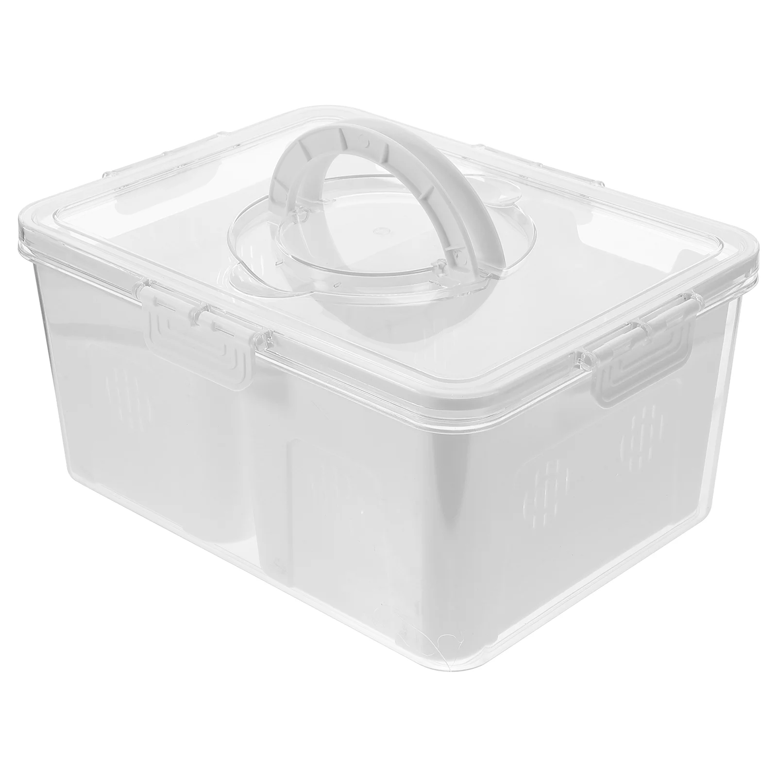 

Fridge Sealed Box Fruit Saver Box Kitchen Organizer Seal Container Refrigerator Storage Bin Kitchen Supply Veggie Box