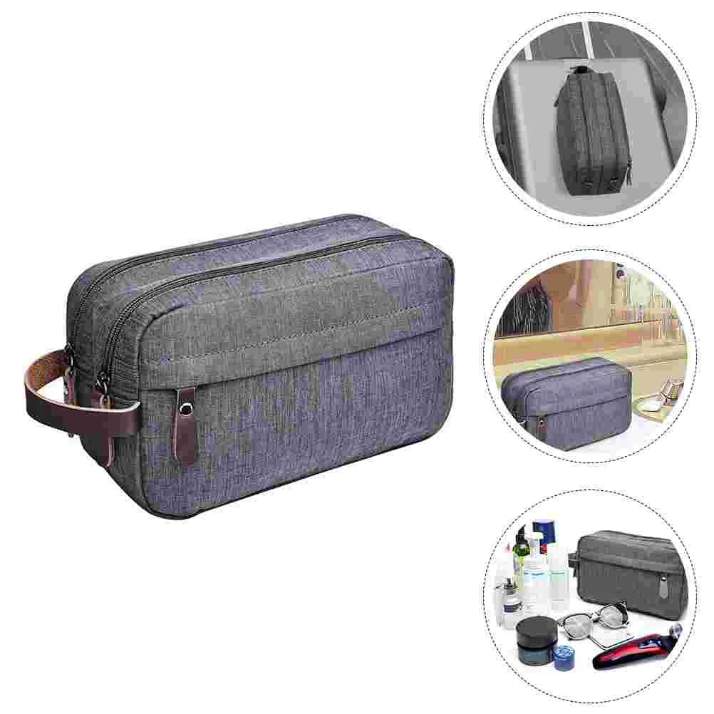 

Многофункциональная Сумка Для Хранения Туалетных принадлежностей, водонепроницаемая сумка для путешествий (серый)
