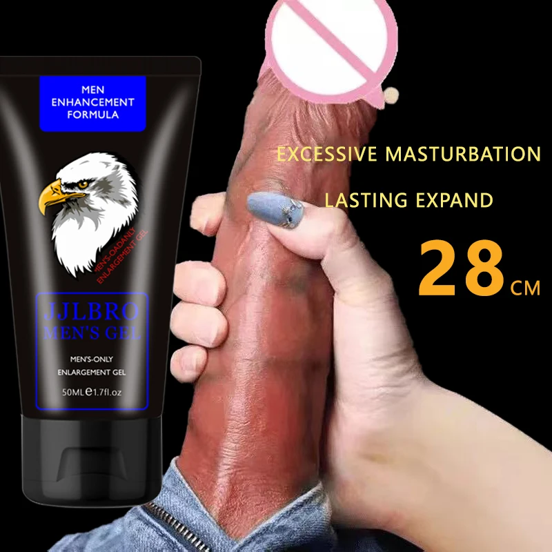 Male Penis Enlargement Cream Pene Erection Aphrodisiac Essential Oil Sex Delay Dick Cream Growth Thicken Massage Lubricant 50ml