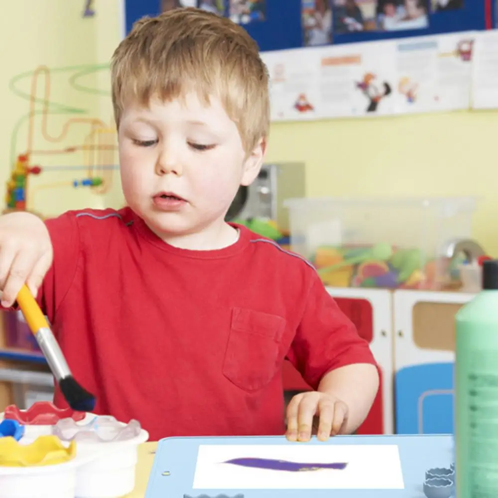 

Хорошая тарелка для рисования Складная палитра художественный коврик Прямоугольная форма мягкий коврик для рисования Палитра Картина