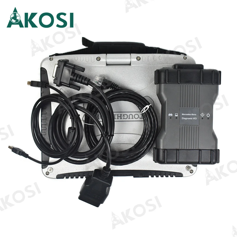 

For benz car truck diagnostic tool MB Xentry das wis MB Star C6 Multiplexer Connect Mb Star C4 c5 Multiplexer +CF19 laptop