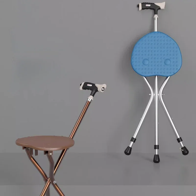 Переносной стул-трость из алюминиевого сплава стул для пожилых людей