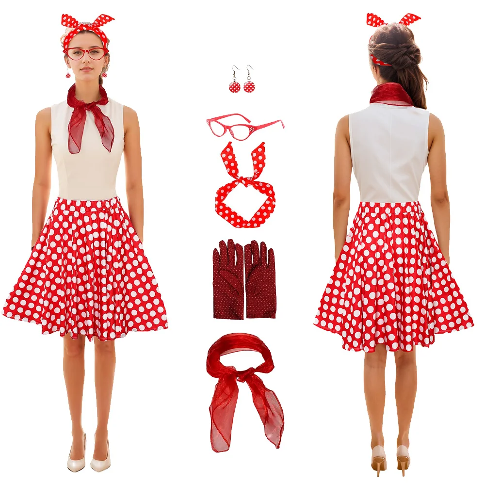 Женская юбка-шарф для косплея костюм в стиле 1920-х женское платье Хэллоуина