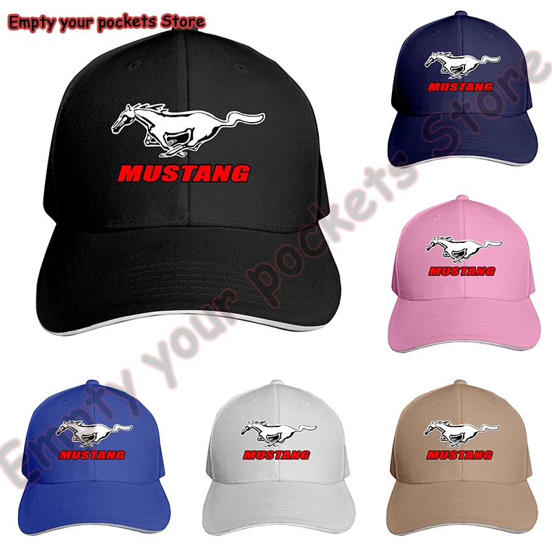 Новое поступление лета 2022 крутая бейсболка Ford Mustang модная женская и мужская шапка