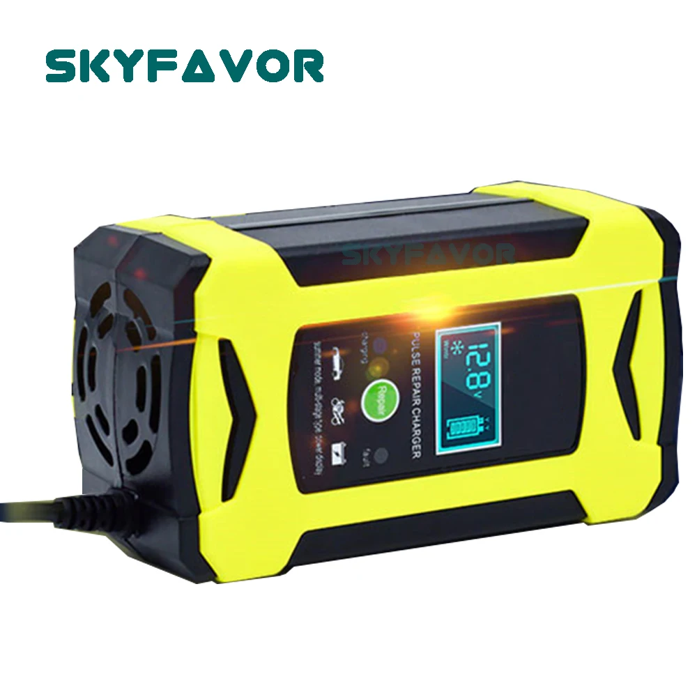 

Автоматическое импульсное зарядное устройство 12 В, 12 В, 6 А, не требует технического обслуживания, зарядное устройство для сухих гелевых сви...