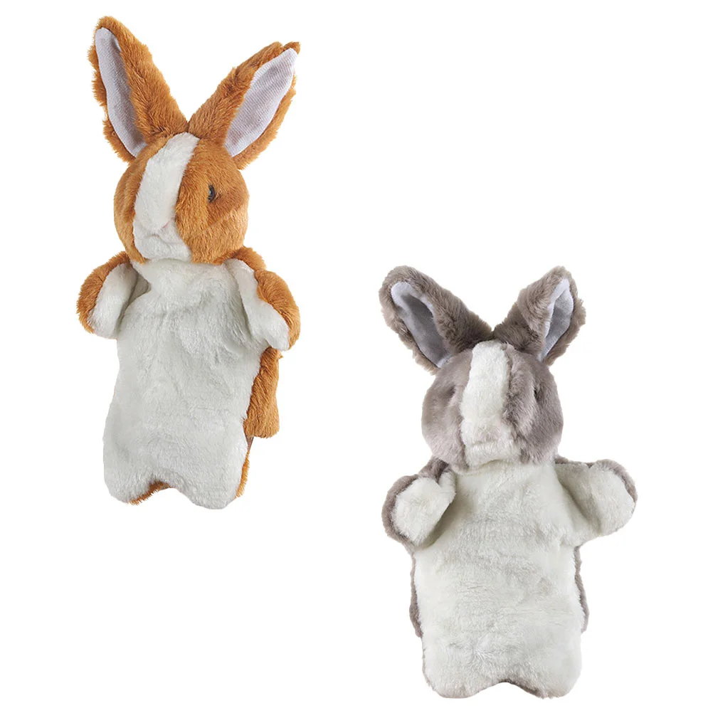 

Interactive Toy Kid Interactive Toy Puzzle Bunny Rabbit Hand Puppet Short Plush Hand Puppet Bunny Child