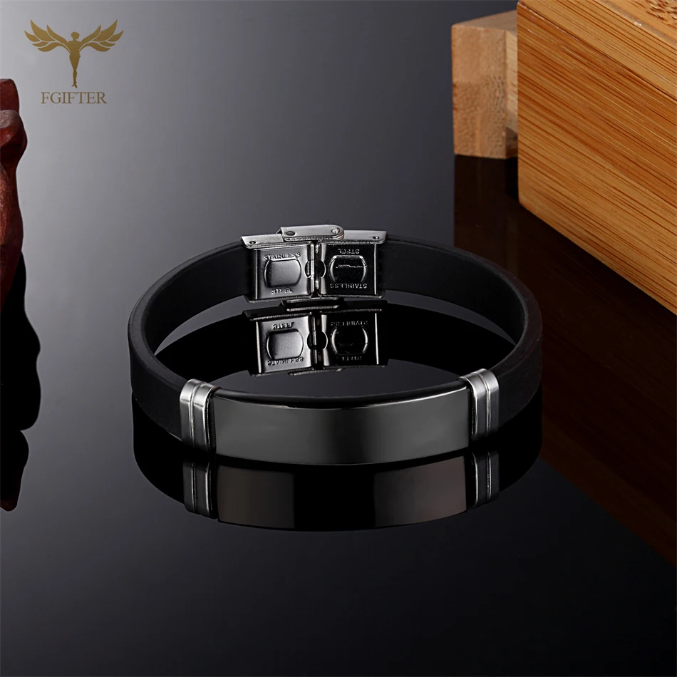 Браслет из нержавеющей стали с идентификацией