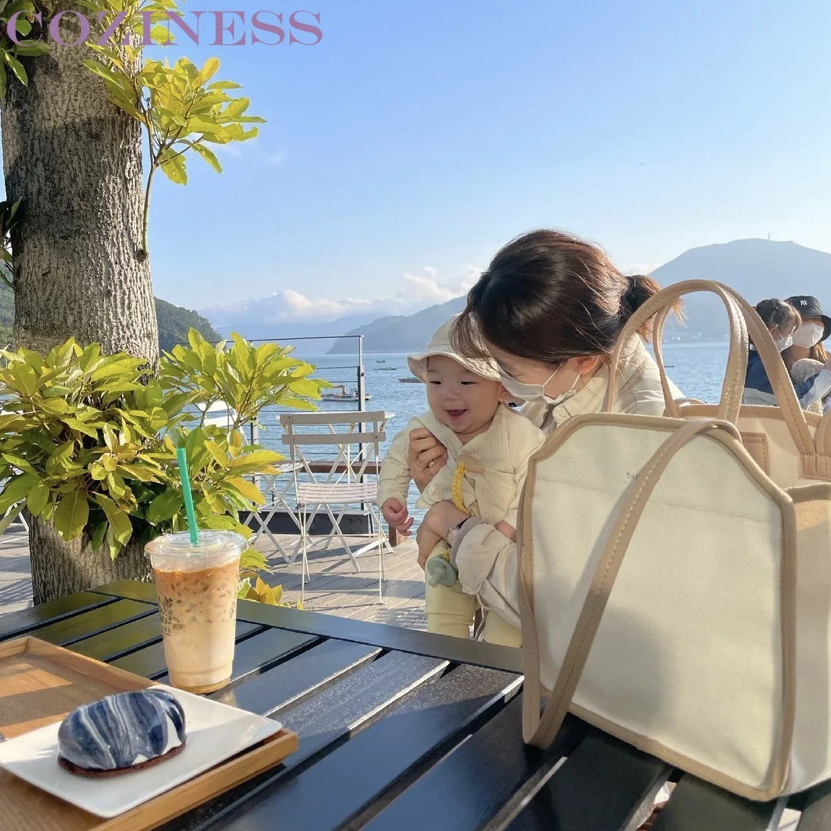 

Сумка для мамы сумка для новорожденных сумка для пикника холщовая легкая сумка-тоут коричневая простая сумка через плечо сумка-мессенджер ...