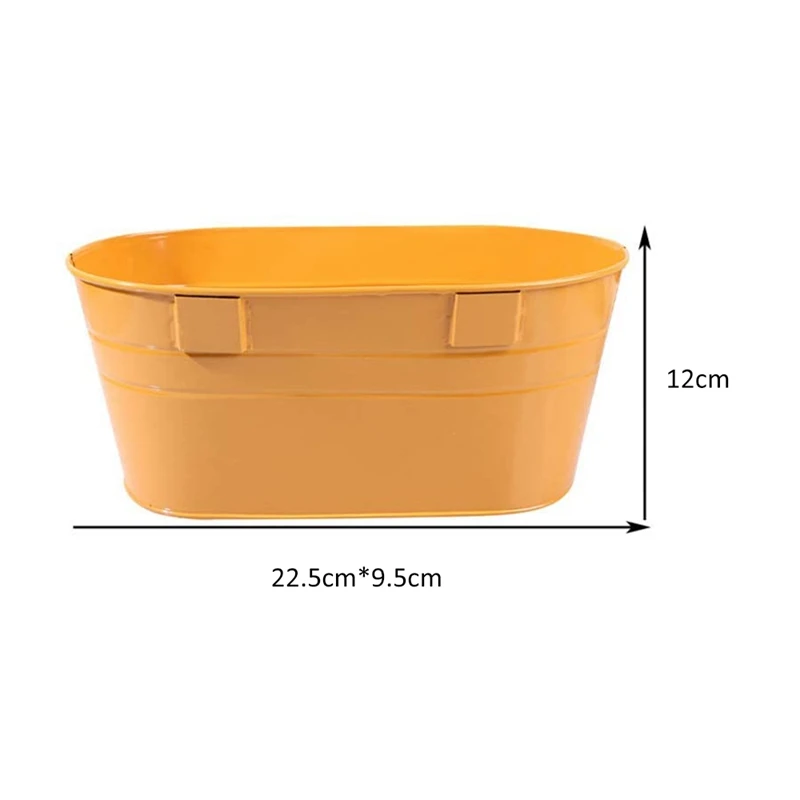 Цветочный горшок со съемным крючком 2 шт. перила для балкона террасы сада уличный