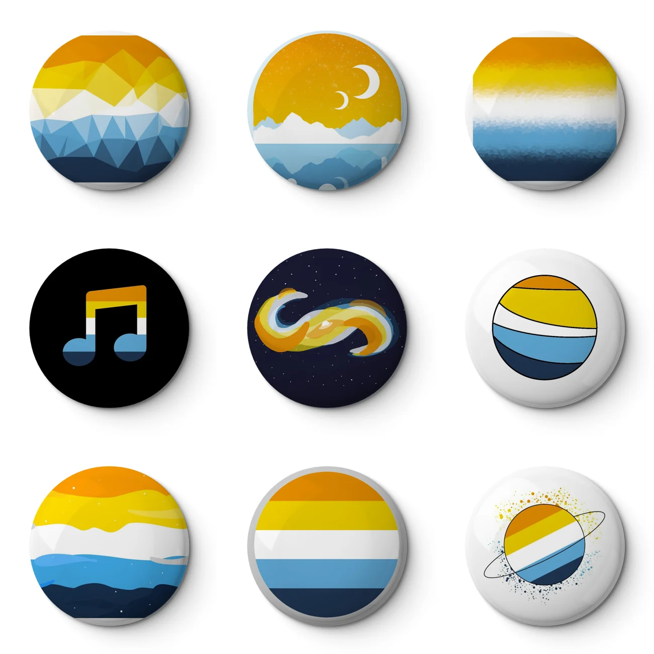 Кристаллизированная булавка с мягкой пуговицей в виде флага Арои настраиваемый