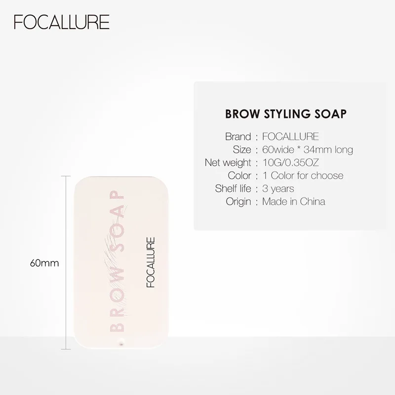 

FOCALLURE Sculpting Eyebrow Glue Quick-drying Waterproof Long-lasting Colorresistant Eyebrow Styling Artifact Easy To Use Makeup