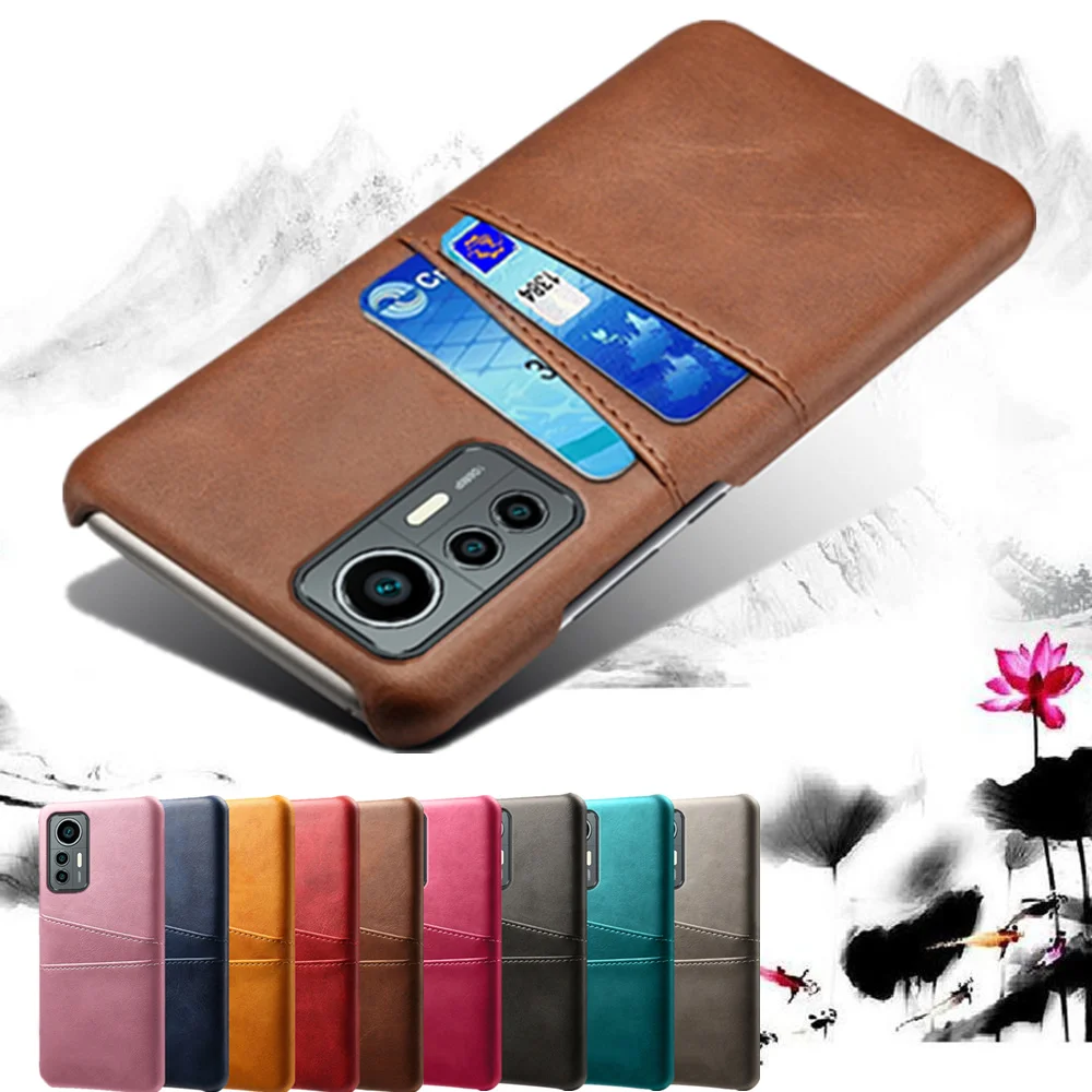 

For Xiaomi 12 Lite Case Luxury PU Leather Card Slots Cover For Xiaomi 12S Pro 12S Ultra 12 Lite 12X 11 Lite 11T Phone Coque Capa
