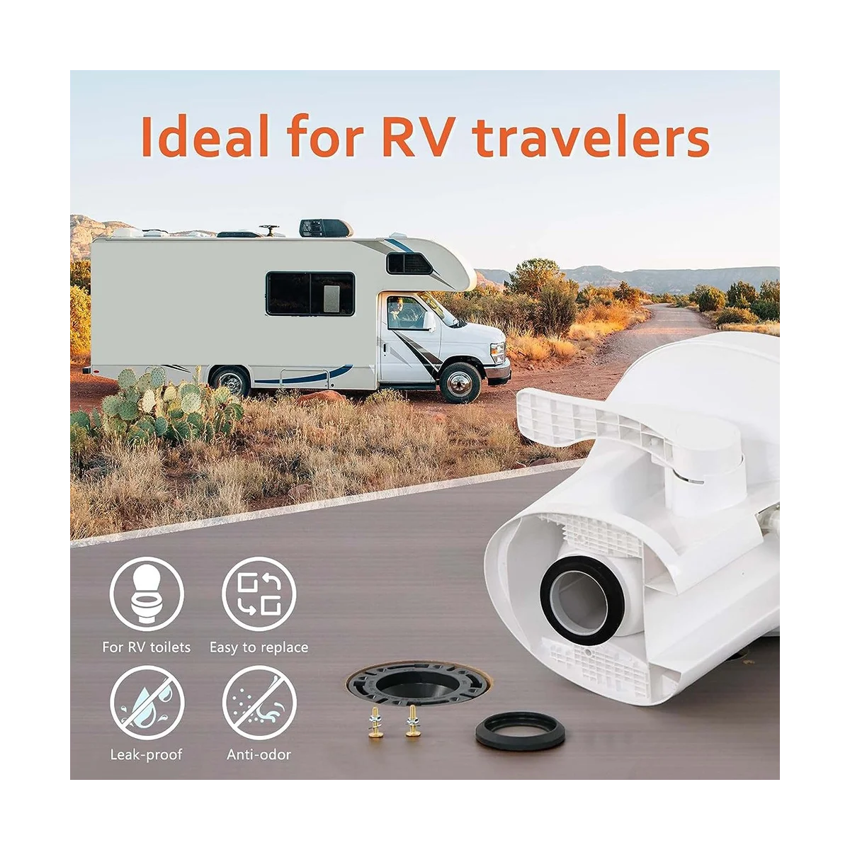 Уплотнитель для отходов туалета Набор уплотнений RV 12524 замена