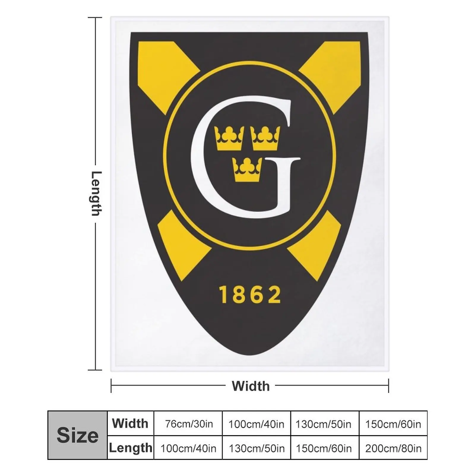 Одеяло для колледжа Gustavus Adolphus волосатые дорожные одеяла