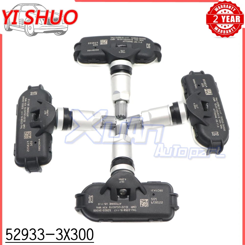 

Автомобильный датчик давления в шинах TPMS система контроля 52933-3X300 для Hyundai Elantra [HD] 2006-2010 433 МГц