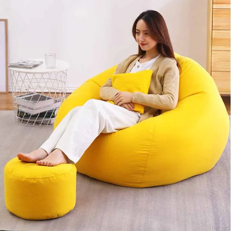 

Bean Bag Lounge Sofa Replacement Expanding Lazy Modern Sofa Relaxing Minimalist Single Canape Salon De Luxe Japanese Furniture