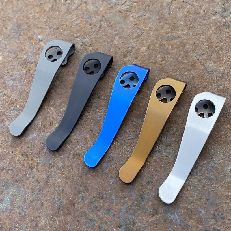 Нож с ЧПУ титановый карманный зажим для глубокого переноски Spyderco Paramilitary2 C81 C10 Endura4