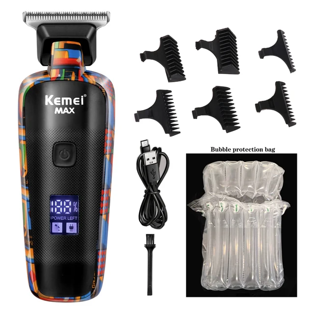 Мужской триммер для волос Kemei | AliExpress