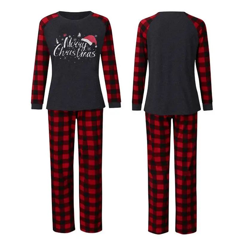 Family Christmas Pjs Matching Sets Christmas Print Pajamas Couple Christmas Matching Outfit For All Ages Christmas Homewear